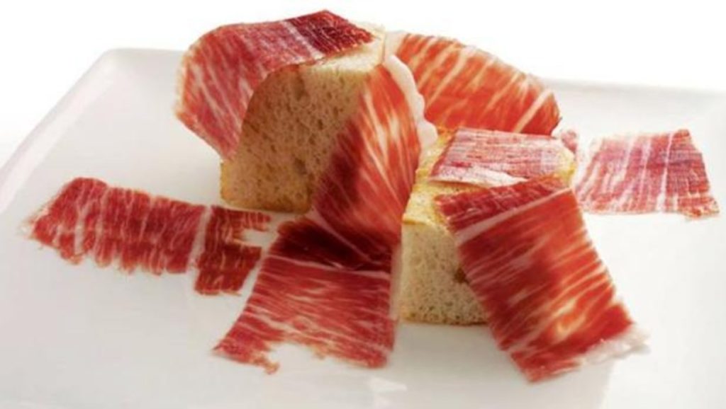Jamón con pan
