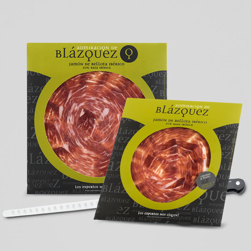 Loncheado a mano Jamon Admiración Blázquez Loncheado de Jamón Ib. Bellota cortado a mano Galería LONCHEADO DE JAMÓN DE BELLOTA IBÉRICO CORTADO A MANO
